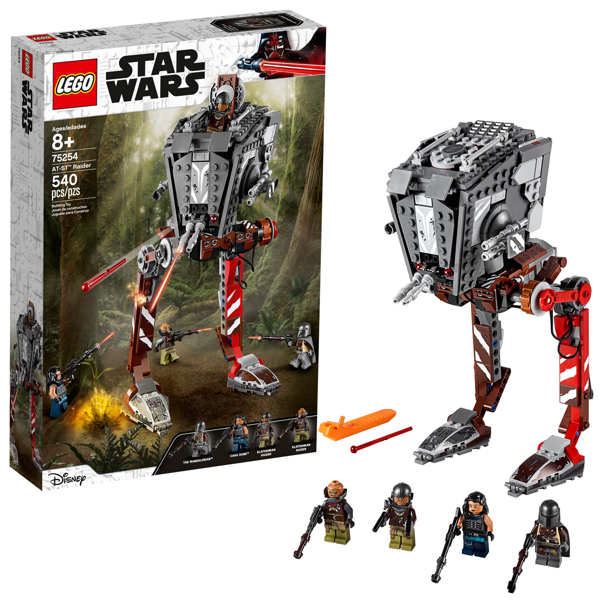 Kit de Construcción Lego Star Wars AT-ST Raider 75254 con 540 Piezas - Venta Internacional