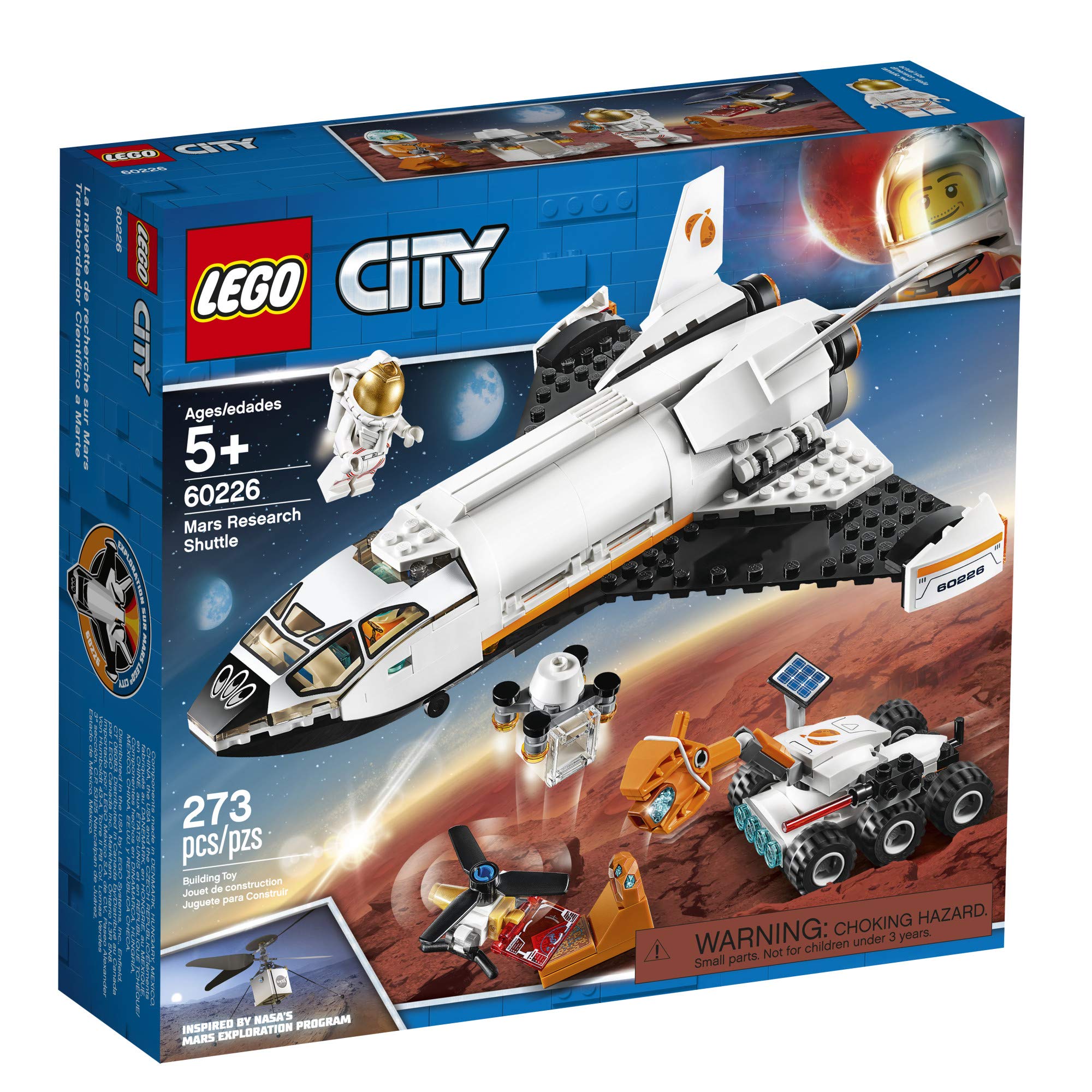 Foto 5 pulgar | Juguete de Construcción Lego City Space Mars Research Shuttle 60226 - Venta Internacional