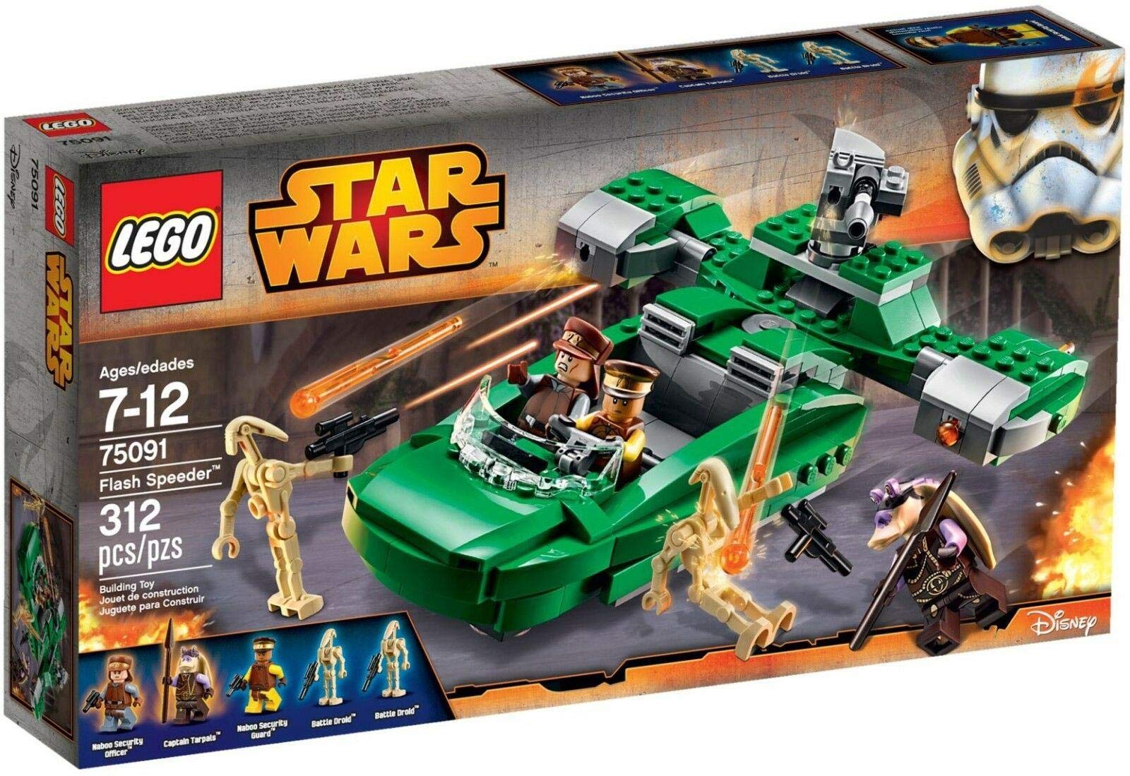 Foto 2 pulgar | Lego Star Wars Flash Speeder 75091 - Venta Internacional