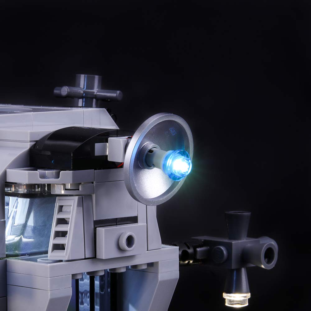Foto 4 | Kit De Iluminación Led Briksmax Para Lego Creator Nasa Apollo 11 - Venta Internacional.