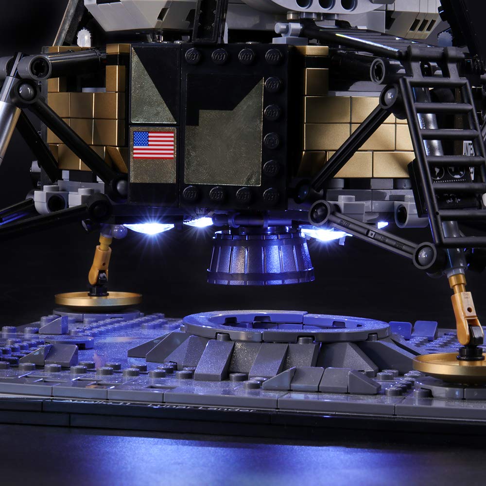 Foto 6 pulgar | Kit De Iluminación Led Briksmax Para Lego Creator Nasa Apollo 11 - Venta Internacional.