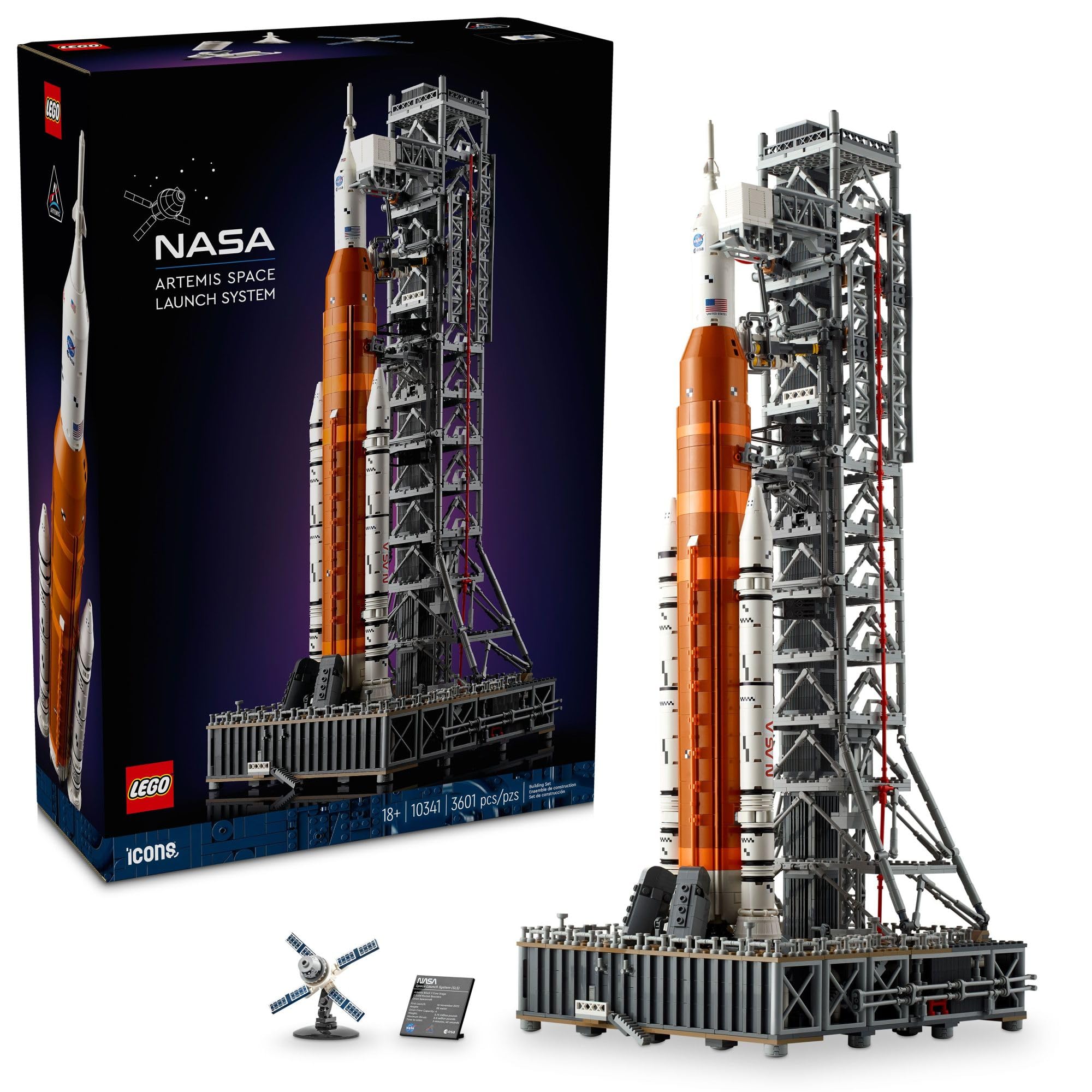 Kit De Construcción De Maquetas Lego Icons Nasa Artemis Space Launch - Venta Internacional.