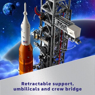 Foto 3 | Kit De Construcción De Maquetas Lego Icons Nasa Artemis Space Launch - Venta Internacional.