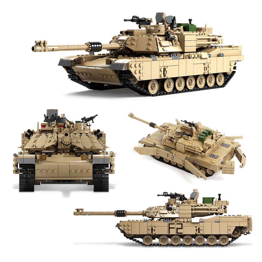 Foto 4 pulgar | Juego de Tanques Militar Modelo Feleph M1a2 A Escala 1:28 1463 Piezas - Venta Internacional