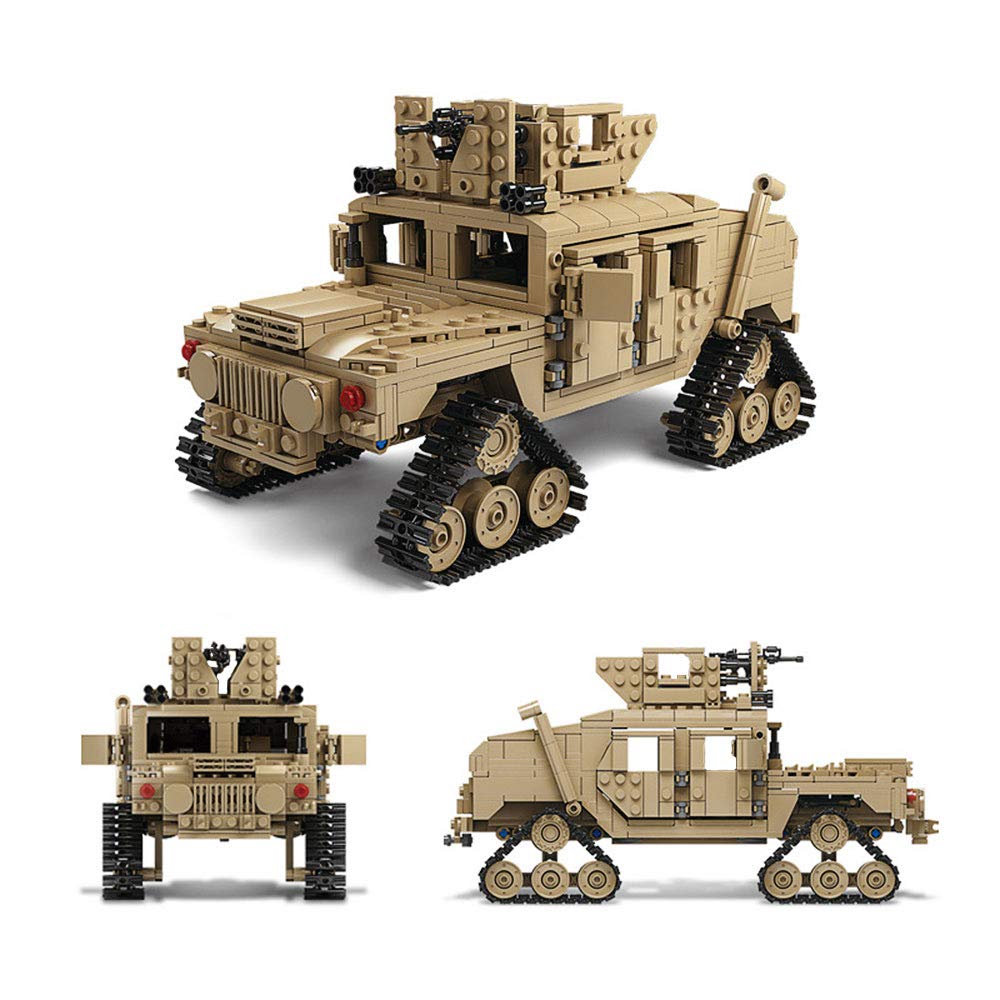 Foto 6 pulgar | Juego de Tanques Militar Modelo Feleph M1a2 A Escala 1:28 1463 Piezas - Venta Internacional