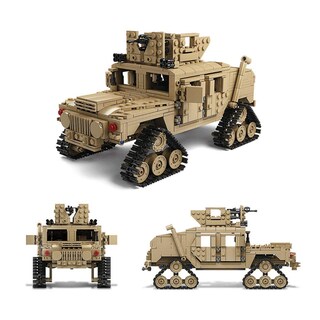 Foto 5 | Juego de Tanques Militar Modelo Feleph M1a2 A Escala 1:28 1463 Piezas - Venta Internacional