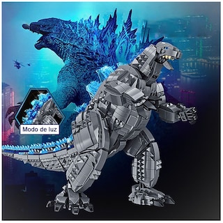 Foto 2 | Bloques De Construcción De Godzilla Con Luz Y 2160 Pzs