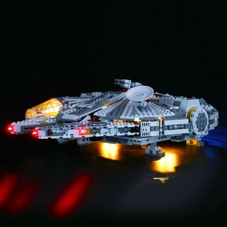 Foto 2 | Kit De Iluminación Briksmax Para Millennium Falcon Lego 75257 Con Mando A Distancia - Venta Internacional.