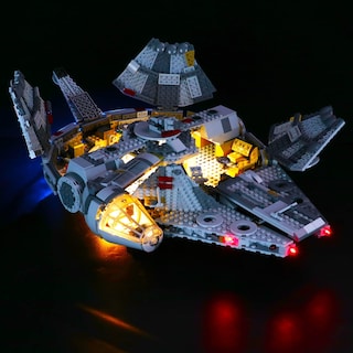 Foto 3 | Kit De Iluminación Briksmax Para Millennium Falcon Lego 75257 Con Mando A Distancia - Venta Internacional.