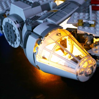 Foto 4 | Kit De Iluminación Briksmax Para Millennium Falcon Lego 75257 Con Mando A Distancia - Venta Internacional.