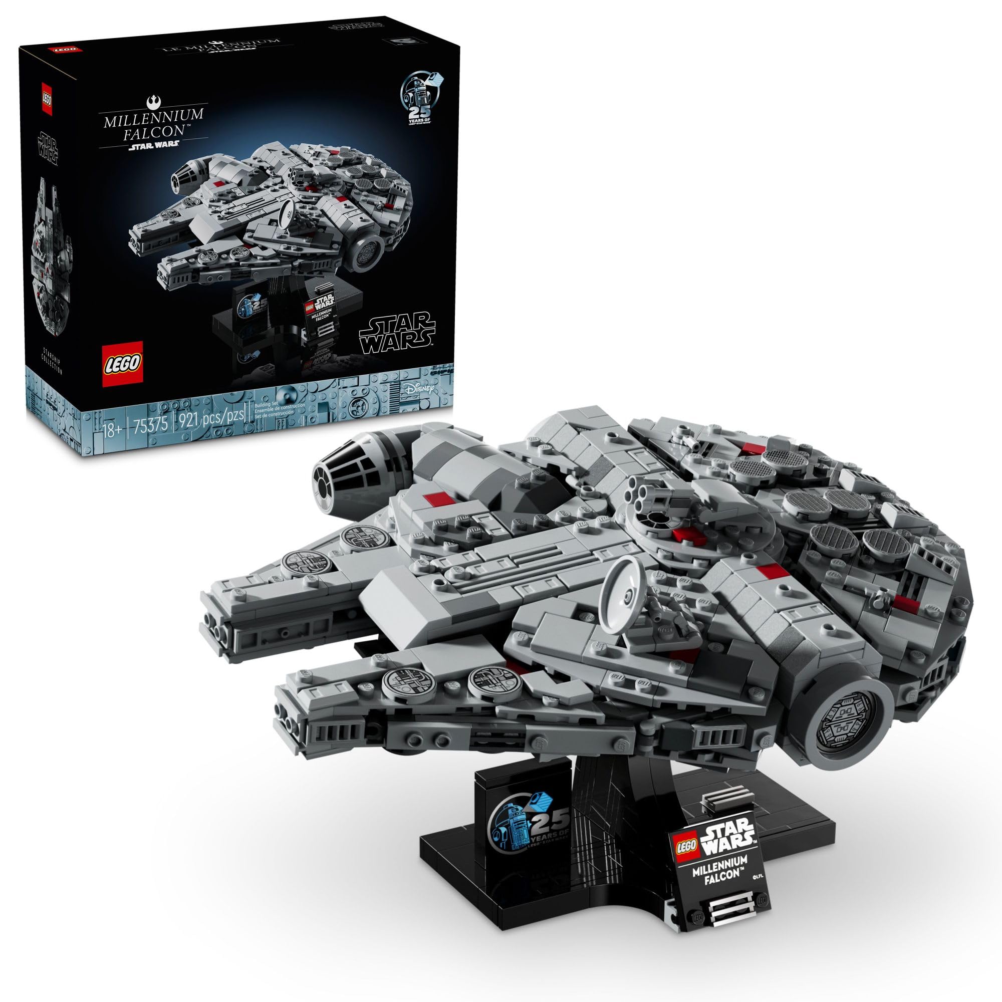 Foto 2 pulgar | Set De Construcción Lego Star Wars Millennium Falcon 75375 - Venta Internacional.
