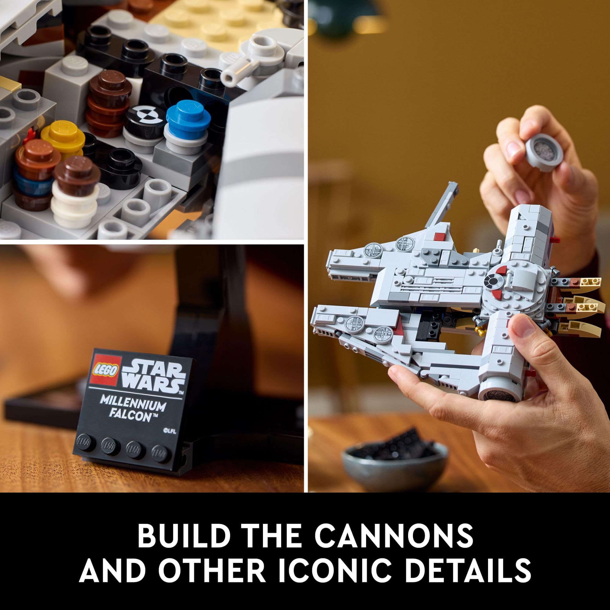 Foto 4 pulgar | Set De Construcción Lego Star Wars Millennium Falcon 75375 - Venta Internacional.