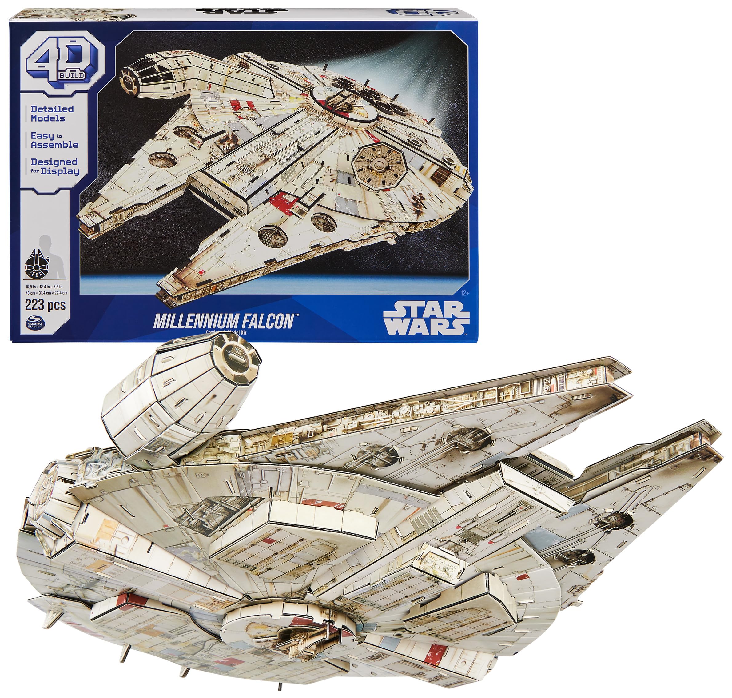 Maqueta Spin Master Games 4d Build Star Wars Millennium Falcon - Venta Internacional.