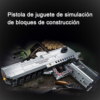 Foto 5 | Pistola Desert Juguete Bloques Construcción Juego 3d