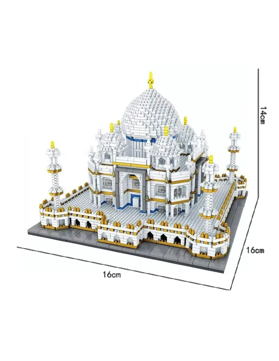 Foto 4 | Minibloque Taj Mahal 2669 Piezas