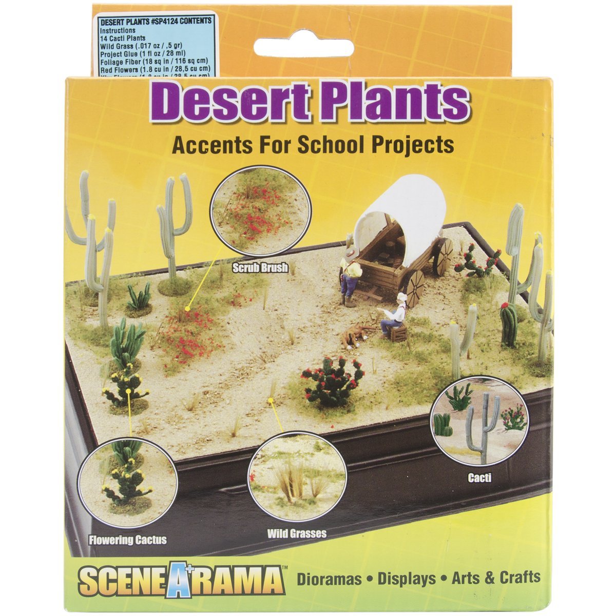 Foto 2 pulgar | Kit de Dioramas Woodland Scenics Plantas del Desierto - Venta Internacional