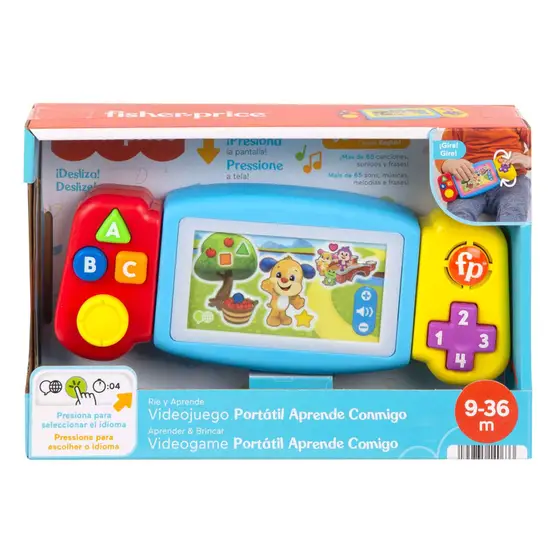 Juego para Bebés Fisher-Price Portátil Aprende Conmigo