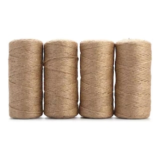 Foto 1 | Decorativo Natural Yute Mecate Para Decorar Manualidad 4 Pzs Cafe