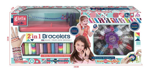 Set 2 En 1 Fabrica De Pulseras