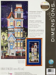 Foto 1 | Dimensiones Del Kit De Punto De Cruz «victorian Charm», 18 Unidades - Venta Internacional.