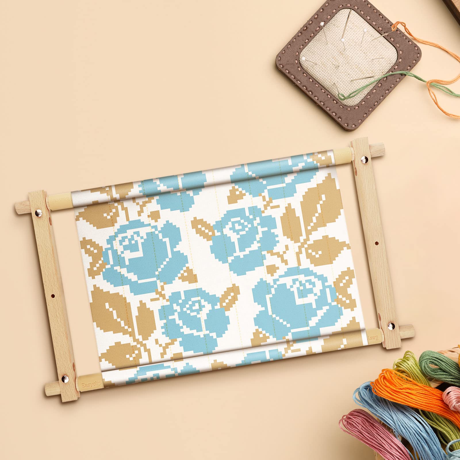 Foto 6 pulgar | Tapiz Bordado con Marco 30,5 X 54,5 Cm - Venta Internacional