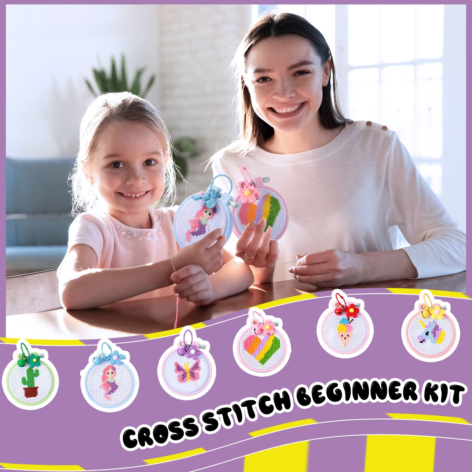 Foto 7 pulgar | Kit de Bordado Chuangdi para Niños - Venta Internacional