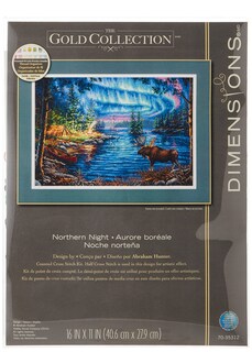 Foto 1 | Set de Bordado Dimensions Gold Collection Northern Night - Venta Internacional