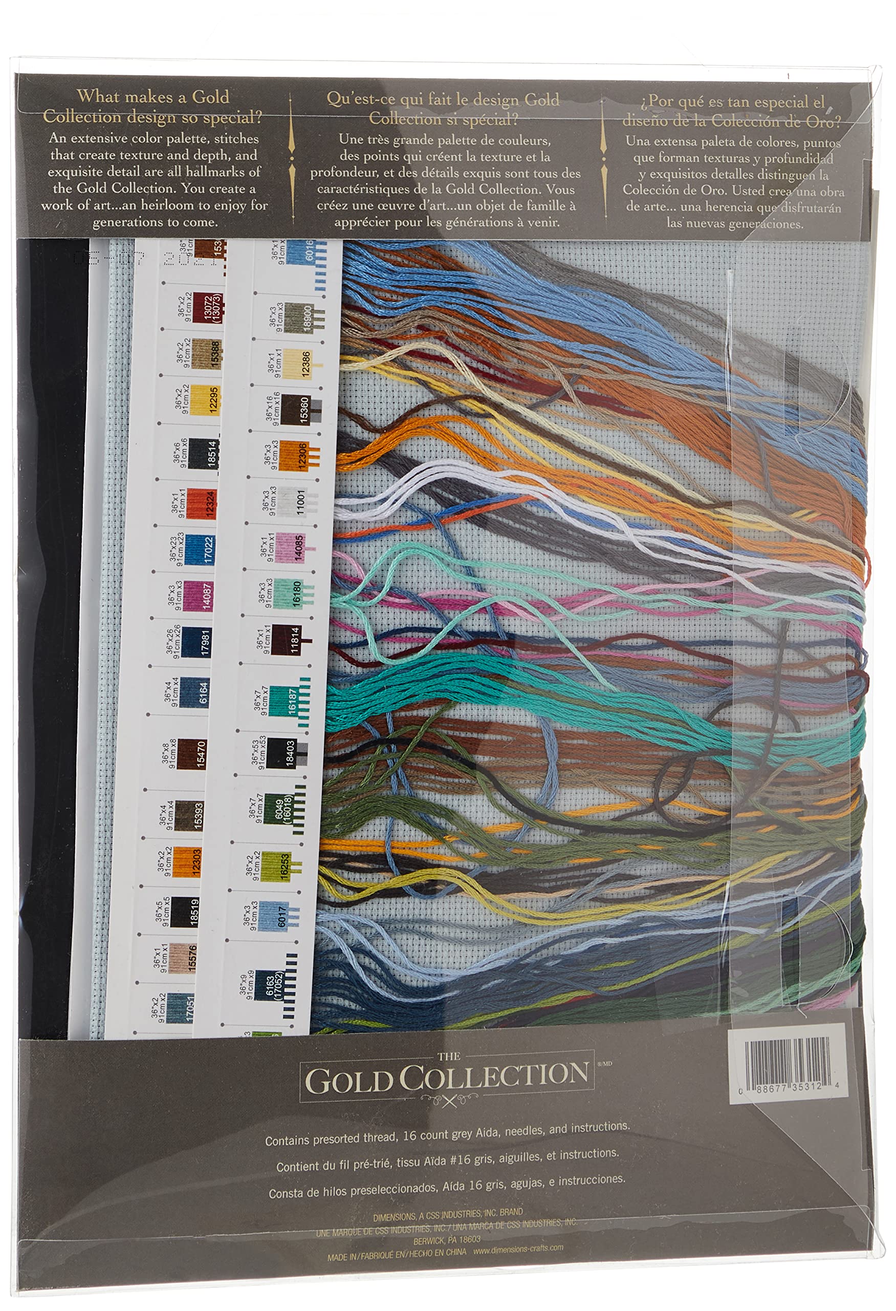 Foto 4 pulgar | Set de Bordado Dimensions Gold Collection Northern Night - Venta Internacional