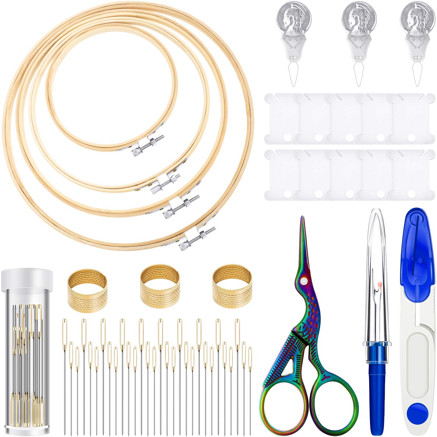 Foto 2 pulgar | Kit de Bordado Mudder 53 Piezas Azul - Venta Internacional