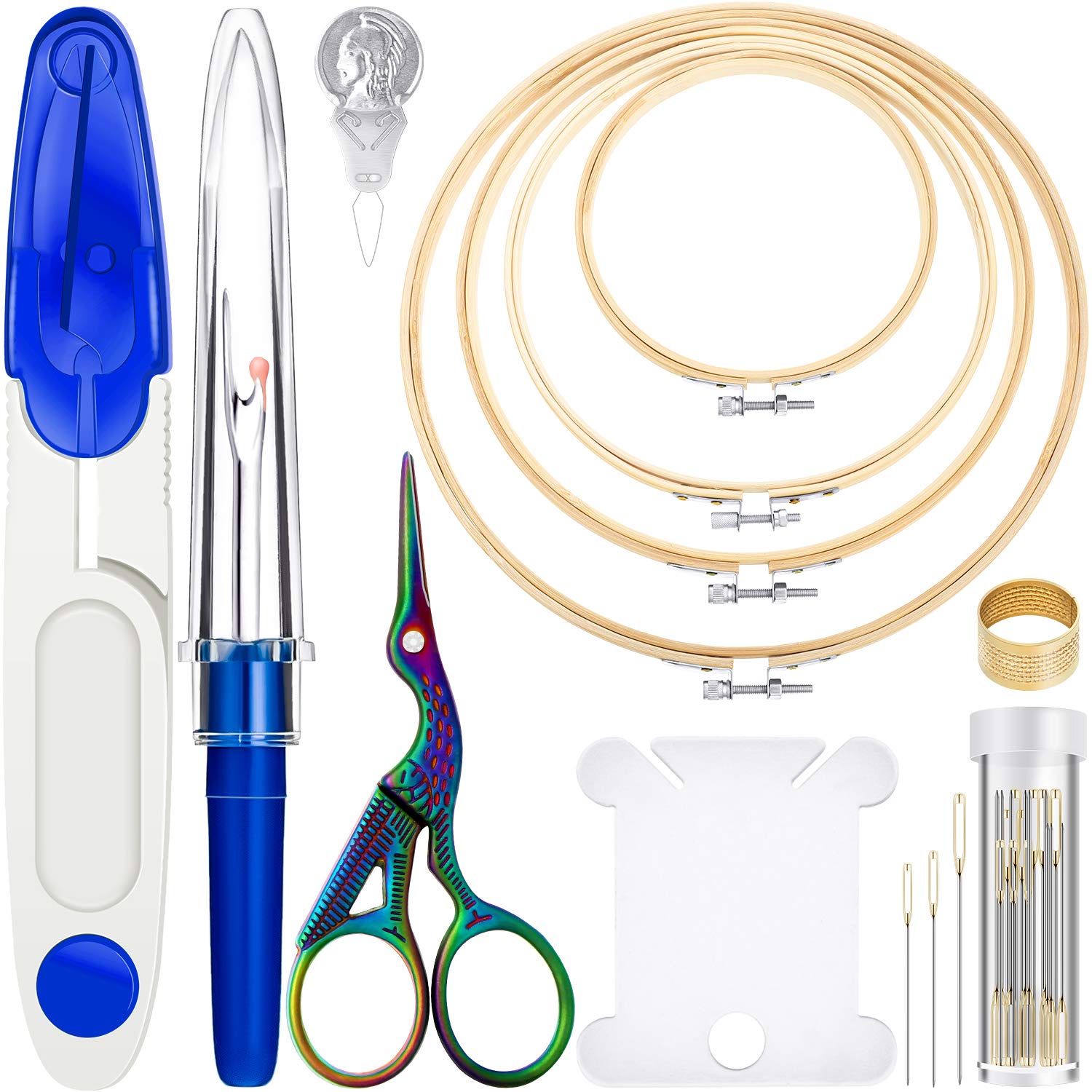 Foto 3 pulgar | Kit de Bordado Mudder 53 Piezas Azul - Venta Internacional
