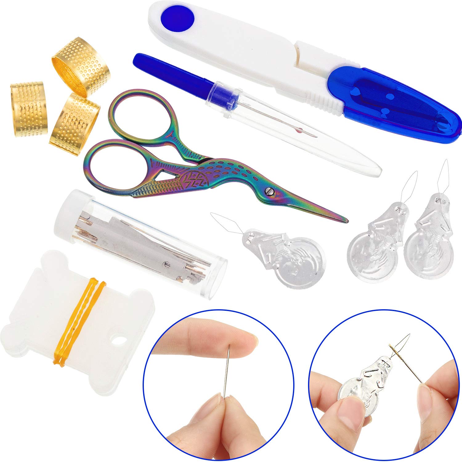 Foto 7 pulgar | Kit de Bordado Mudder 53 Piezas Azul - Venta Internacional