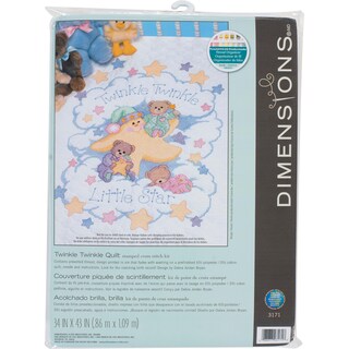 Foto 1 | Kit de Borado Cruz Twinkle Twinkle 34x43 Pulgadas - Venta Internacional