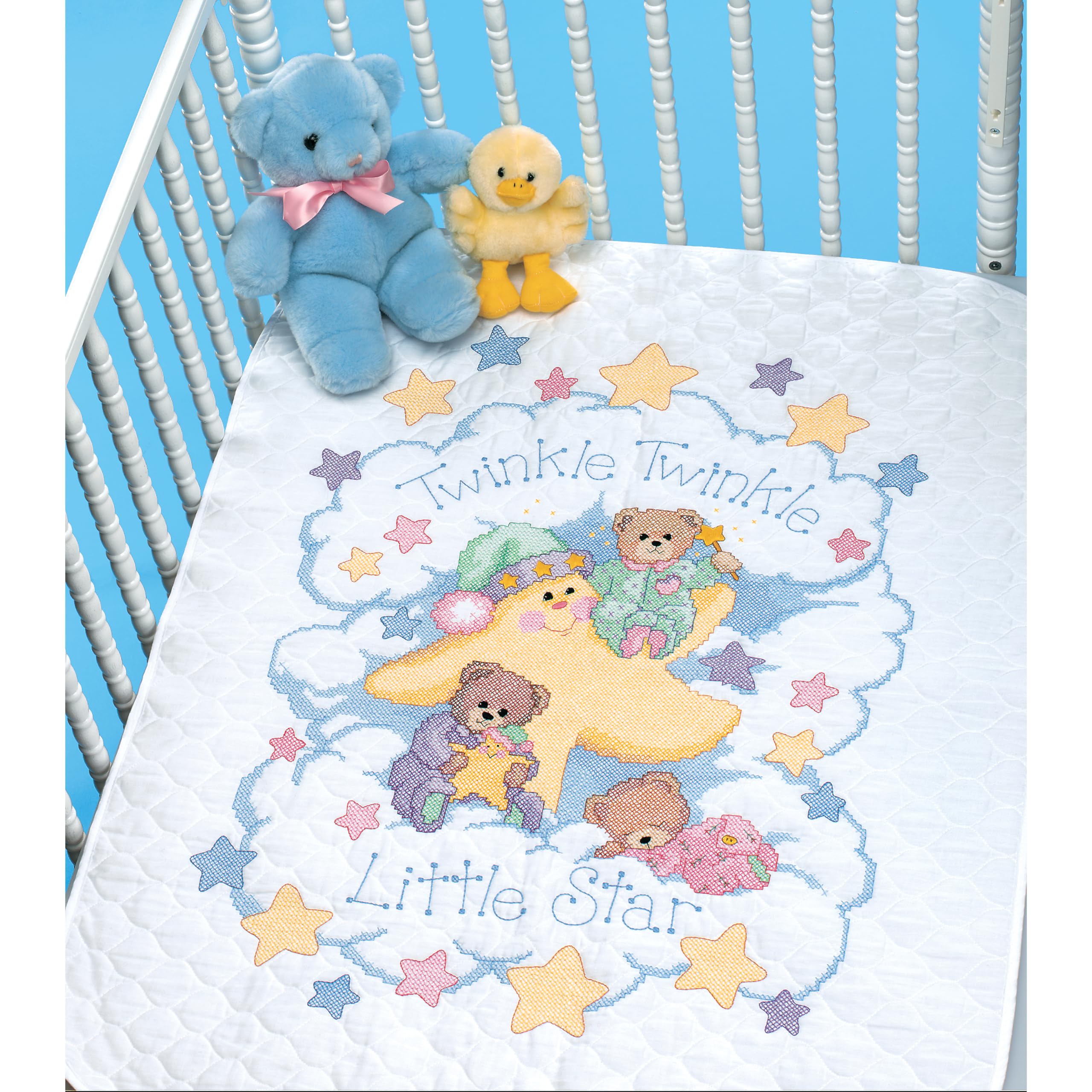 Foto 7 pulgar | Kit de Borado Cruz Twinkle Twinkle 34x43 Pulgadas - Venta Internacional