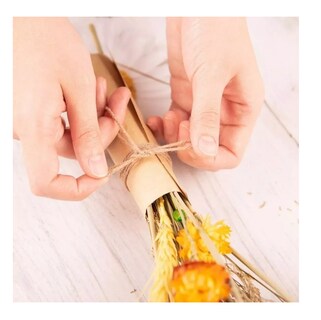 Foto 4 | Decorativo Natural Yute Mecate Para Decorar Manualidad 3 Pzs, Belug Café