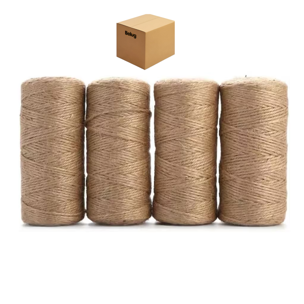 Foto 1 | Decorativo Natural Yute Mecate Para Decorar Manualidad 4 Pzs, Belug  Café