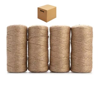 Foto 1 | Decorativo Natural Yute Mecate Para Decorar Manualidad 4 Pzs, Belug Café