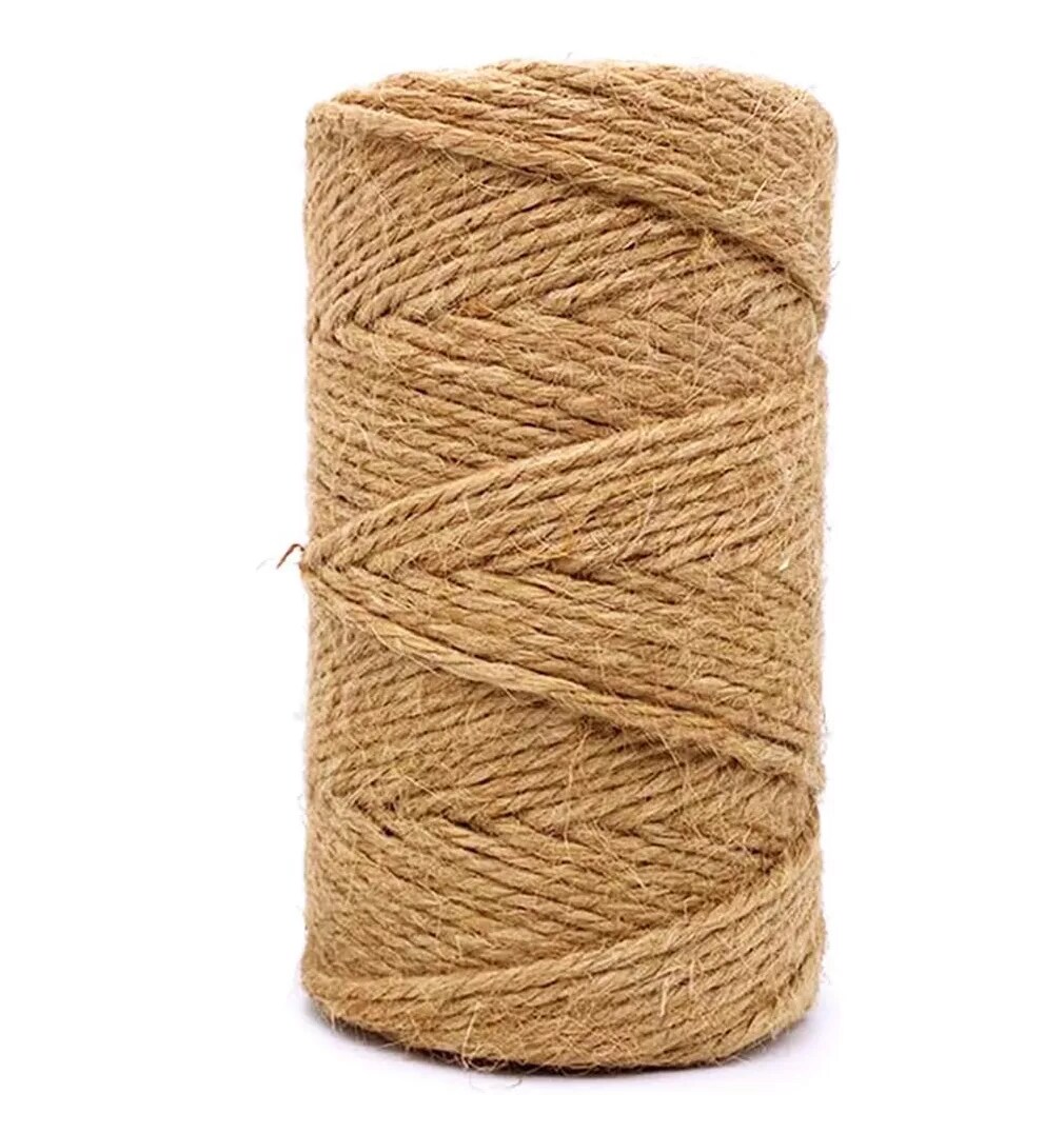 Foto 4 pulgar | Decorativo Natural Yute Mecate Para Decorar Manualidad 4 Pzs, Belug  Café