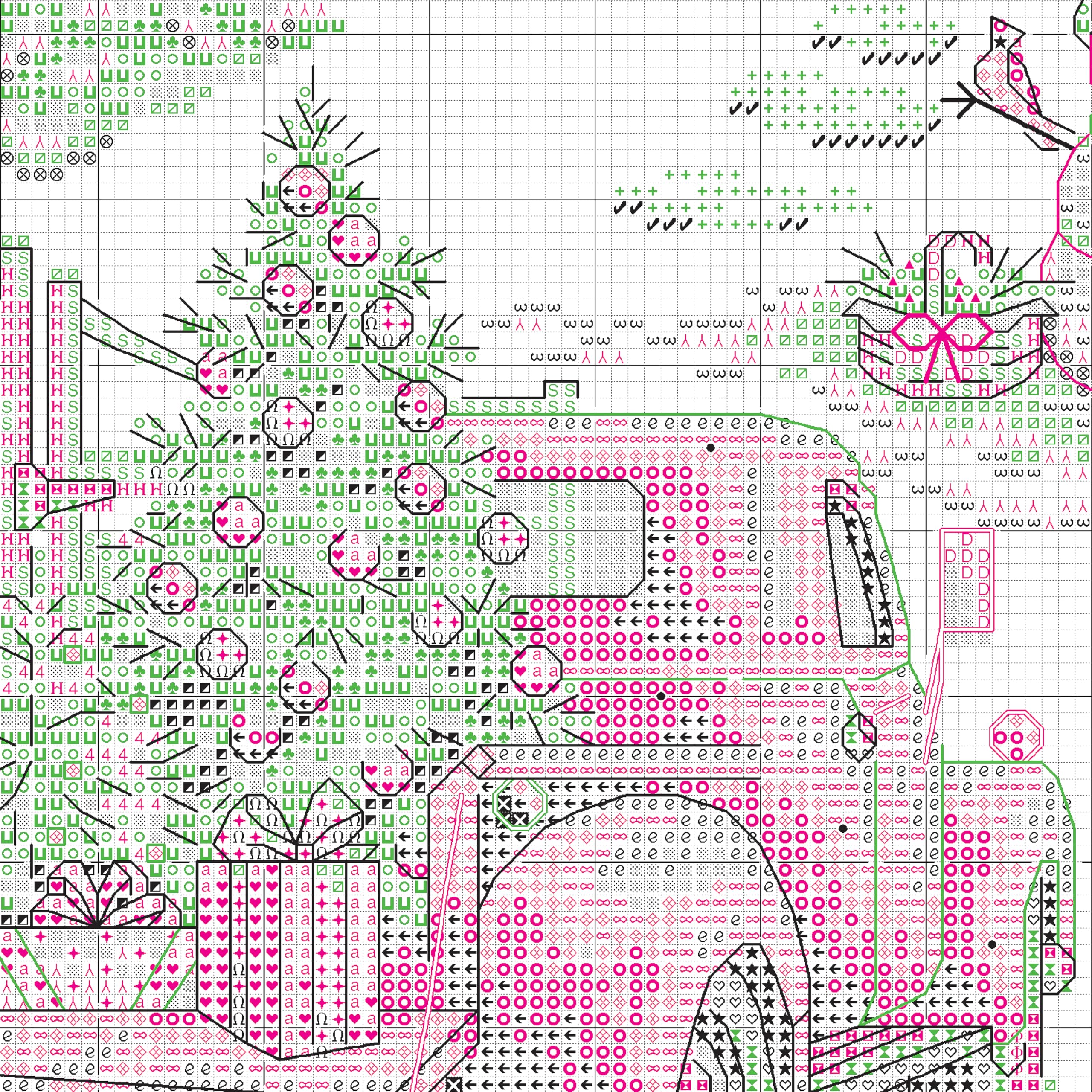 Foto 4 | Dimensiones Del Kit De Punto De Cruz, Calcetín Holiday Farm: 16 Cm - Venta Internacional.