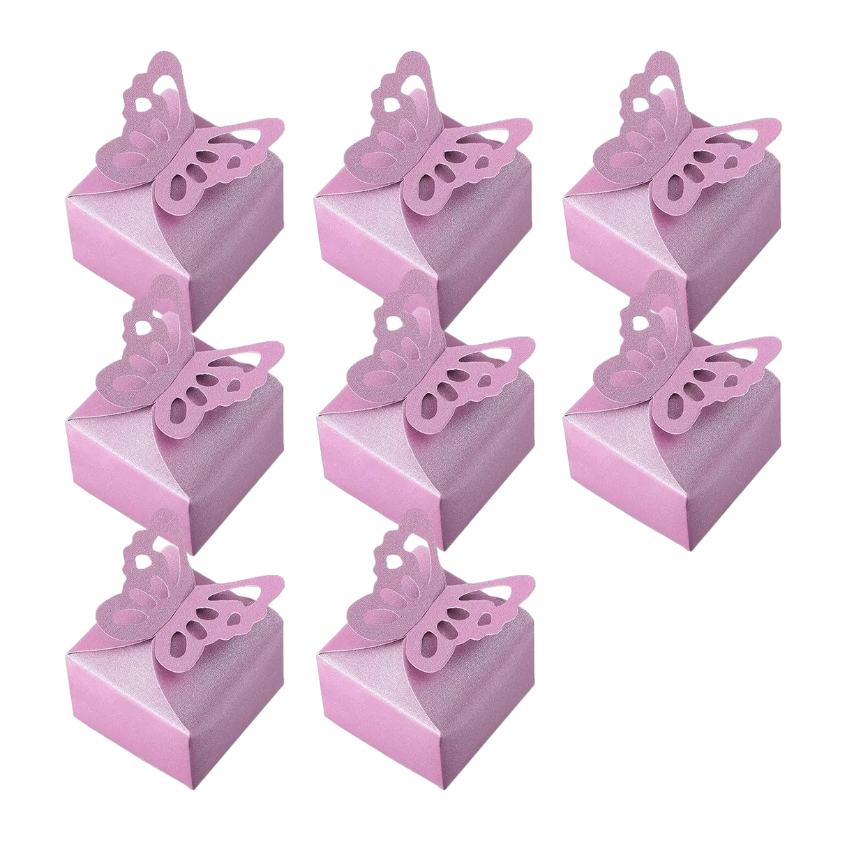 Cajita de Cartón BELUG color Púrpura 50 Piezas