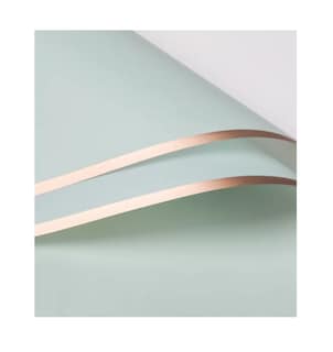 Foto 1 | 20 Hojas Papel Coreano para Ramos Bouquet Floral Traslúcido 002 Verde