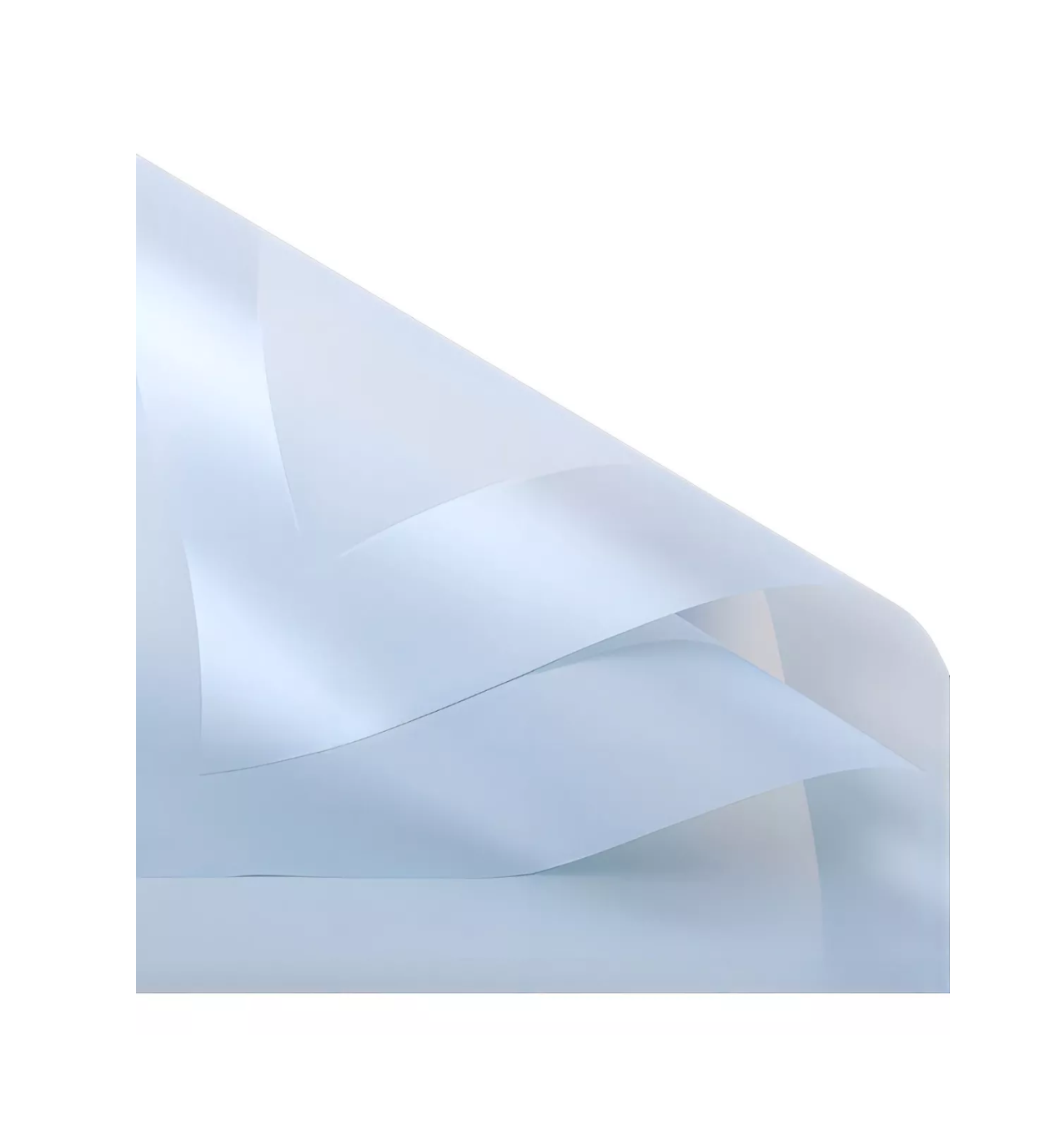 Foto 1 | Papel Coreano Azul Traslúcido para Ramos y Arreglos Florales 20 hojas