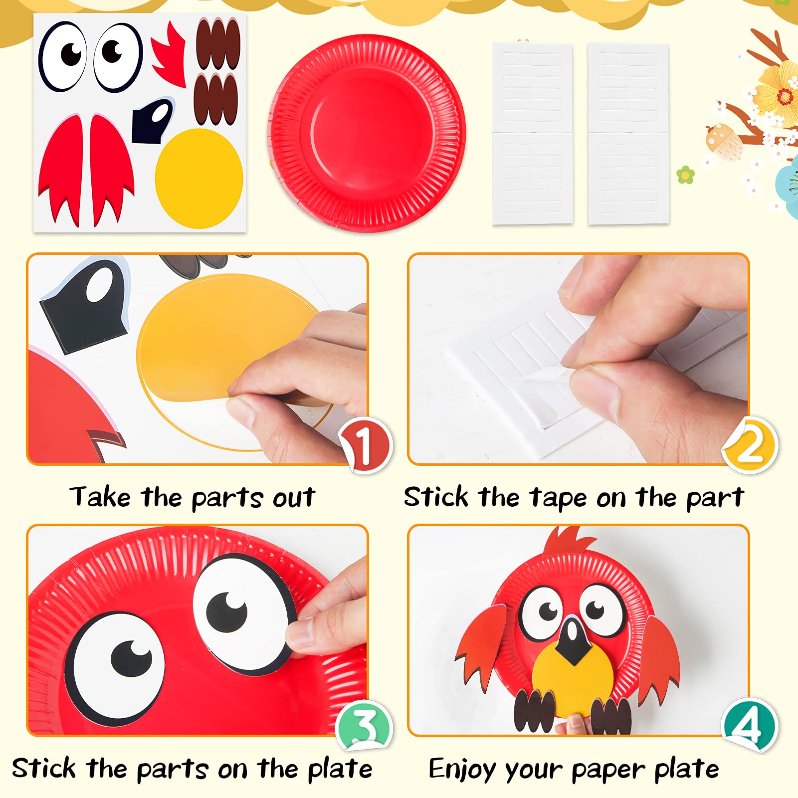 Foto 5 pulgar | Venta Internacional - Kit De Manualidades V-opitos Arts And Crafts Para Niños De 2 A 5 Años