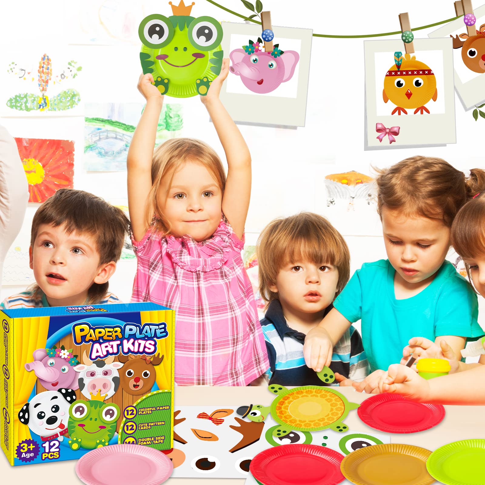 Foto 7 pulgar | Venta Internacional - Kit De Manualidades V-opitos Arts And Crafts Para Niños De 2 A 5 Años