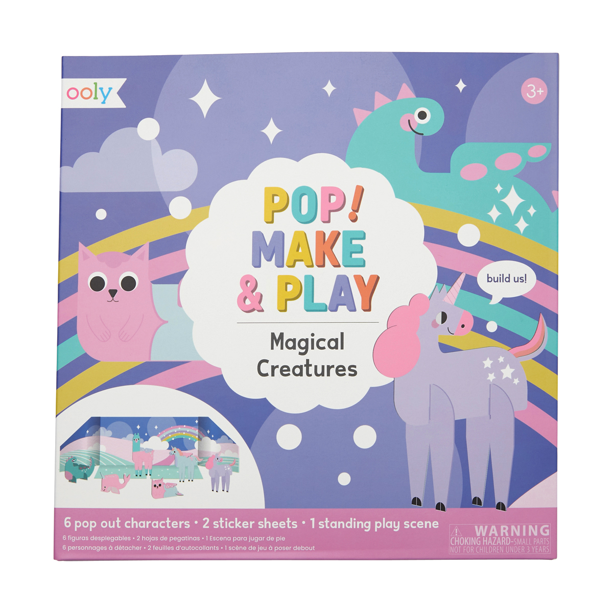 Foto 2 pulgar | Kit de Actividades para Crear y Jugar: Criaturas Mágicas Ooly