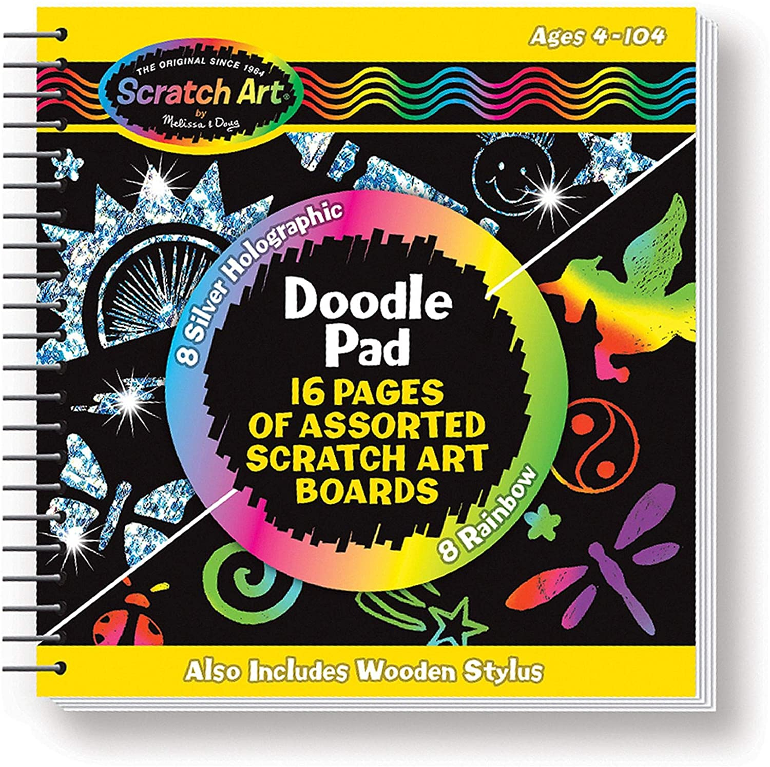 Bloc de Dibujos para Dibujar de Melissa & Doug Scratch - Venta Internacional