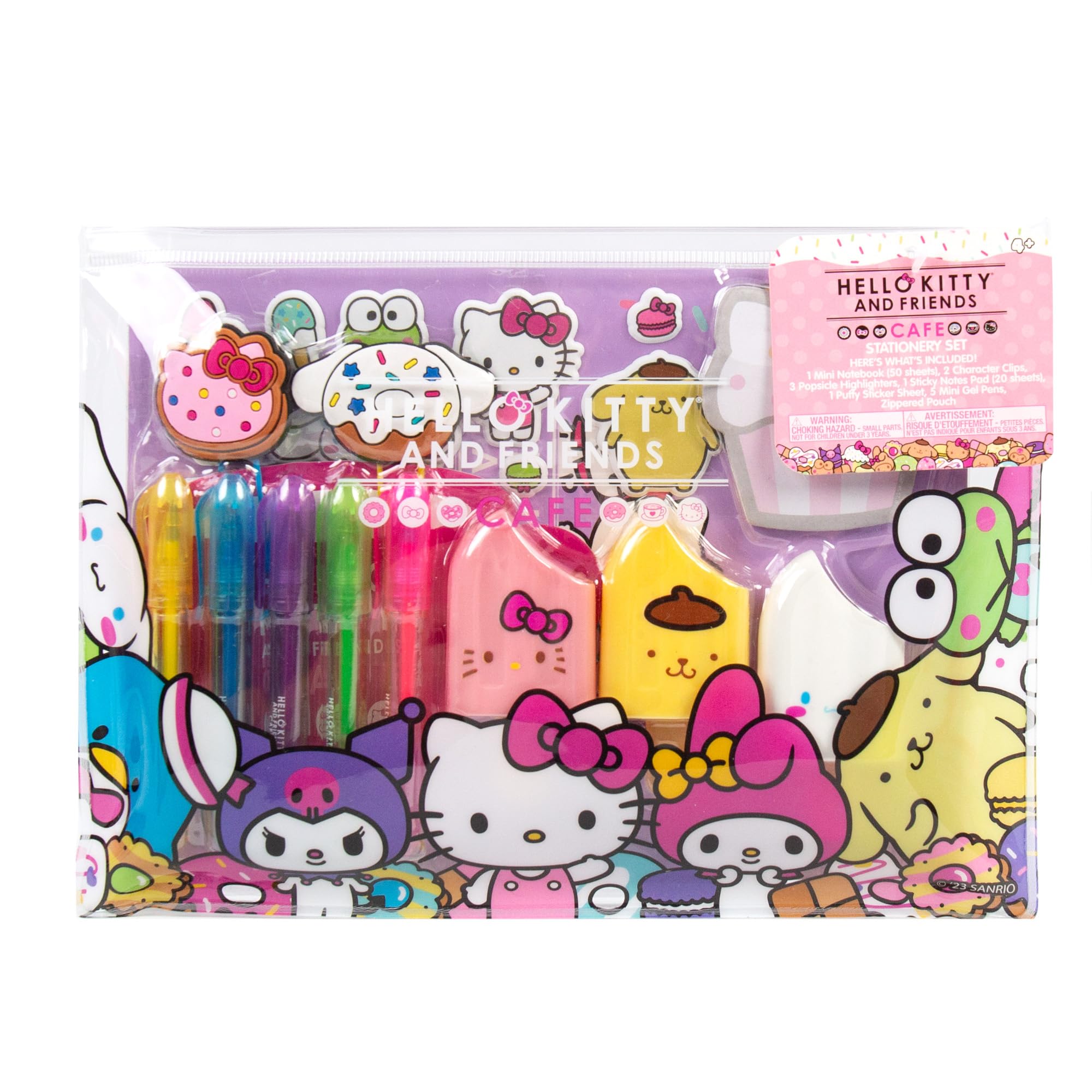 Foto 2 pulgar | Set de Papelería Hello Kitty & Friends Café 22 Piezas - Venta Internacional