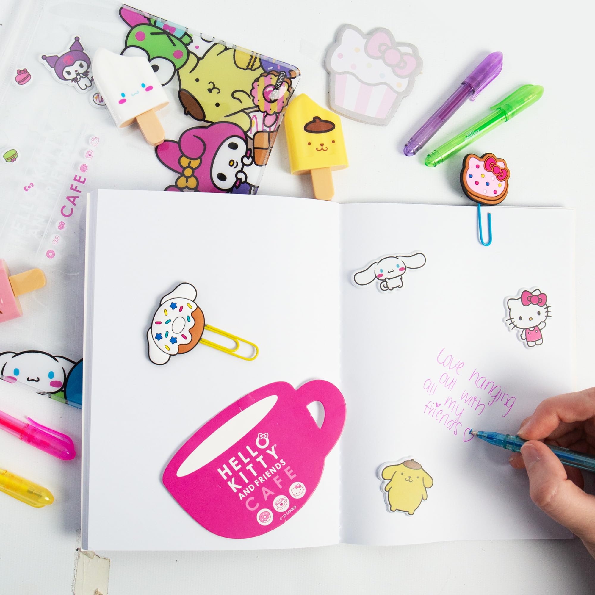 Foto 4 pulgar | Set de Papelería Hello Kitty & Friends Café 22 Piezas - Venta Internacional