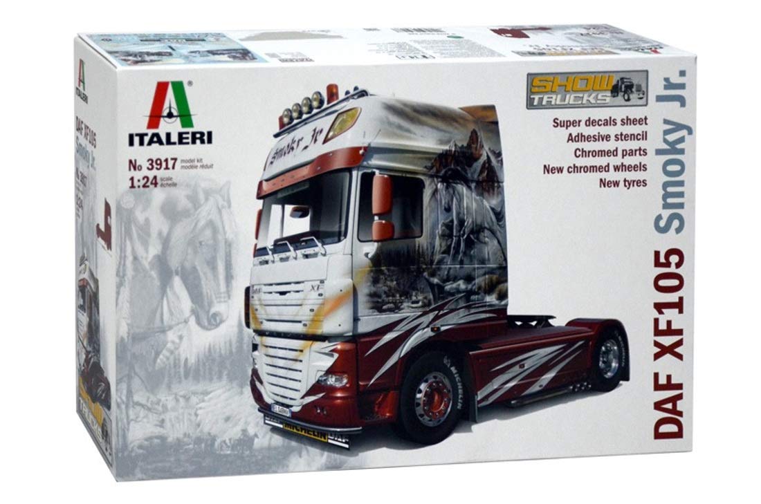 Foto 2 pulgar | Modelo De Vehículo Italeri 3917 Daf Xf105 Escala 1/24 - Venta Internacional.