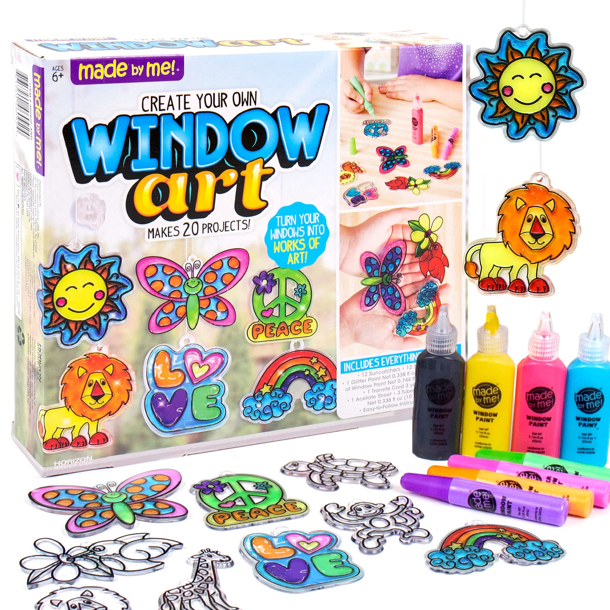 Kit De Decoración Para Ventanas Hecho Por Mí, Crea El Tuyo Propio Con 20 Creaciones - Venta Internacional.