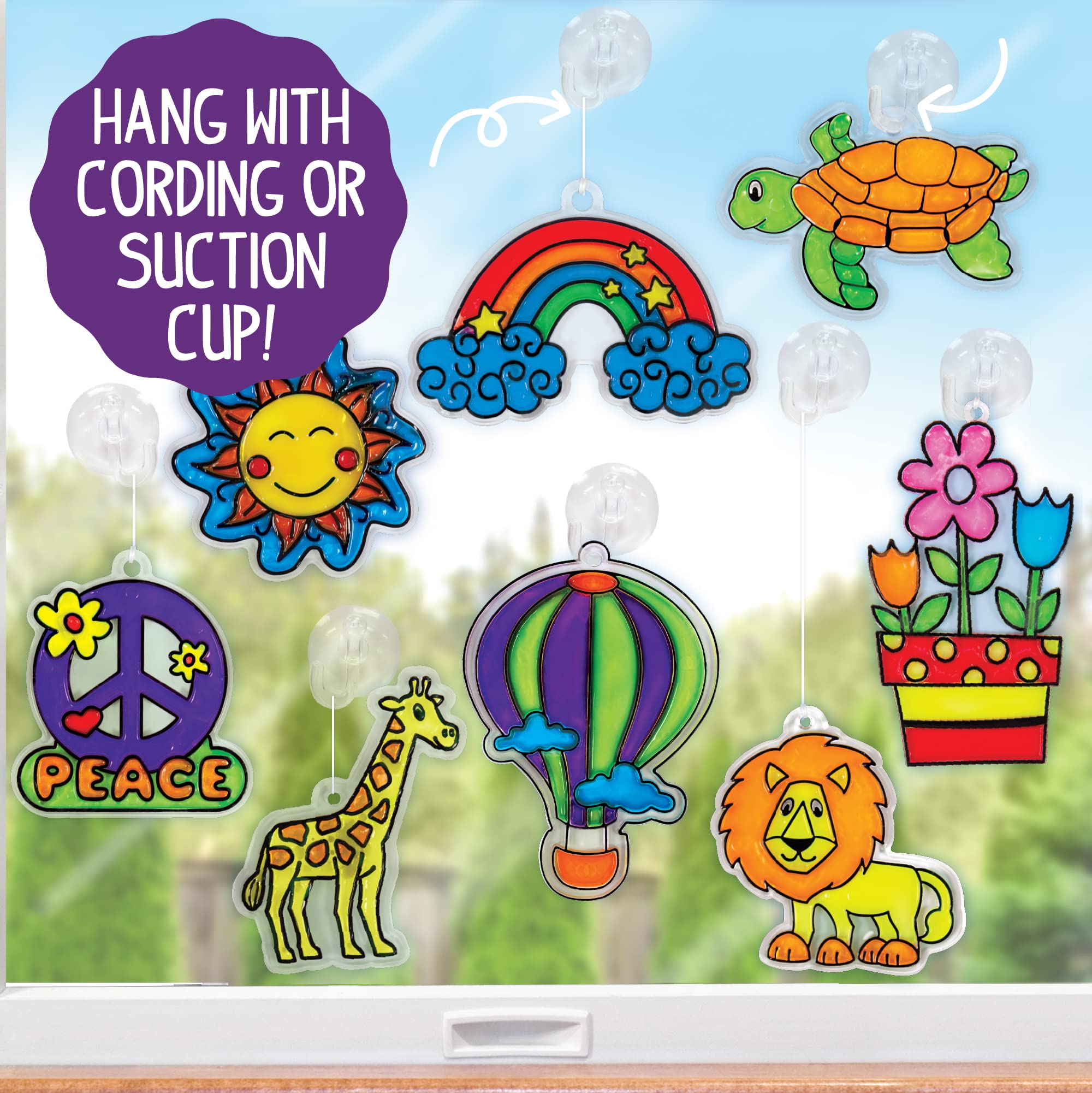 Foto 4 pulgar | Kit De Decoración Para Ventanas Hecho Por Mí, Crea El Tuyo Propio Con 20 Creaciones - Venta Internacional.